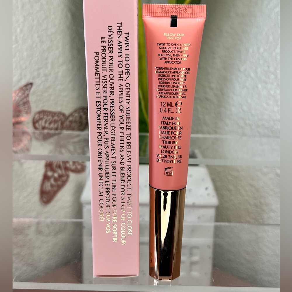 Charlotte Tilbury Pillow Talk Matte Beauty Blush Wand - Pink Pop - Picture 7 of 8